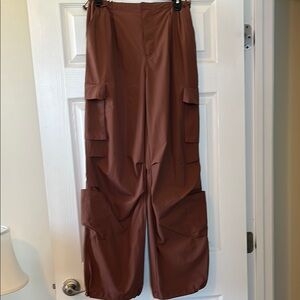 Rue21 Brown Cargo Pants Relaxed Fit